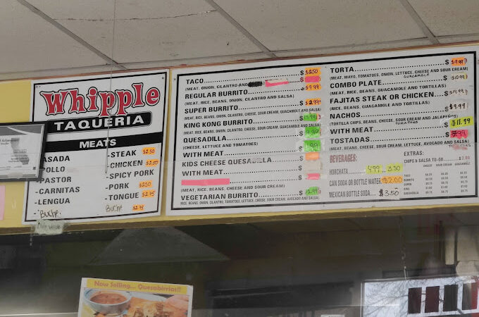 Whipple Taqueria Mexican Restaurant